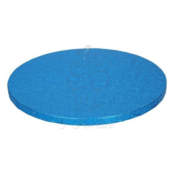 FC Modrá tortová podložka kruh hrubá 25cm
