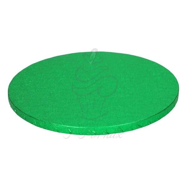 FC Zelená tortová podložka kruh hrubá 25cm