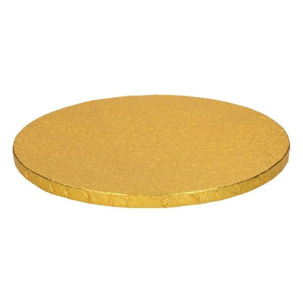 FC Zlatá tortová podložka kruh hrubá 25cm
