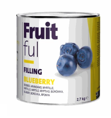 Fruitful ovocná náplň 50% Čučoriedka 850g
