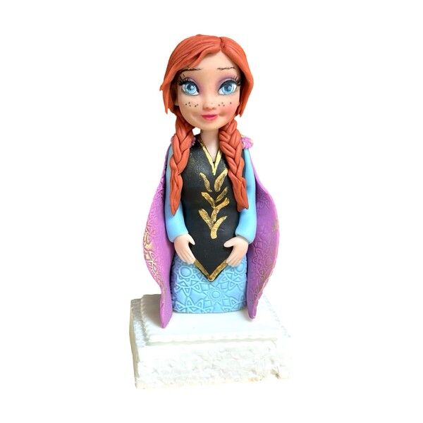G Cukrová figúrka na tortu Frozen - Anna