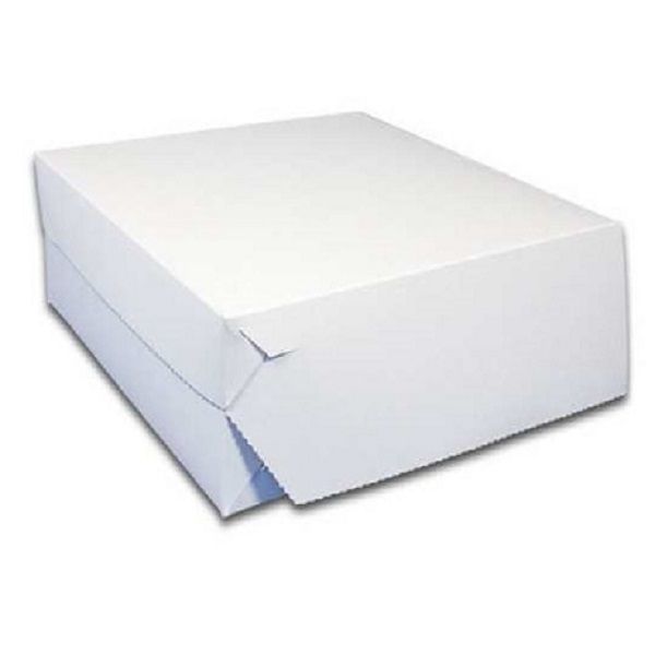 Krabička na zákusky biela 20x20x10cm 1ks