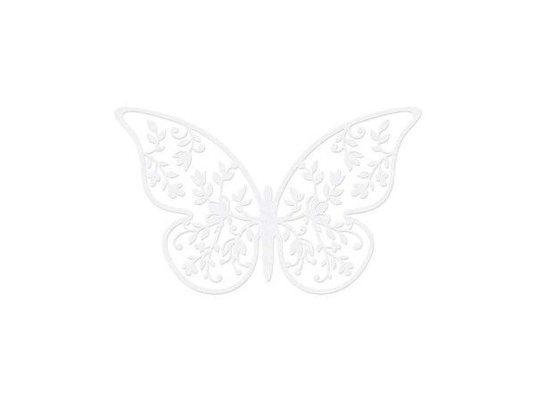 Papierová dekorácia - Motýľ A 10ks