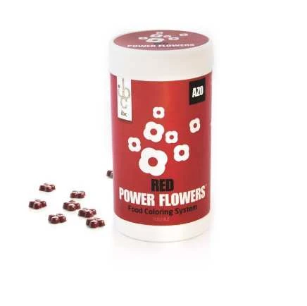 Power Flower kvietok na čokoládu červený AZO 1ks