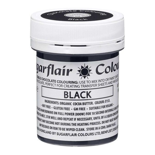 SGF Farba na čokoládu čierna Black