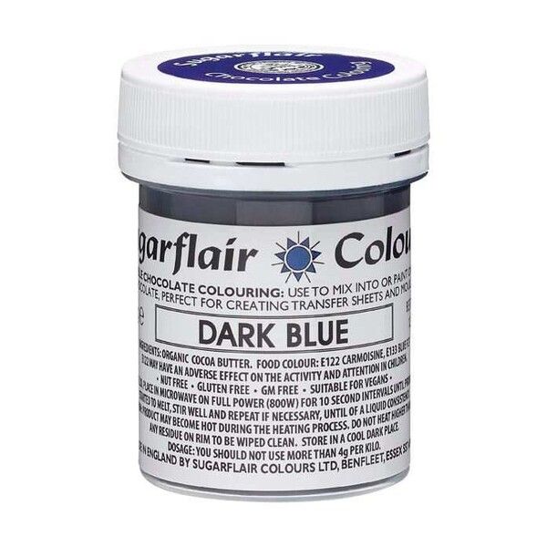 SGF Farba na čokoládu tmavomodrá Dark Blue