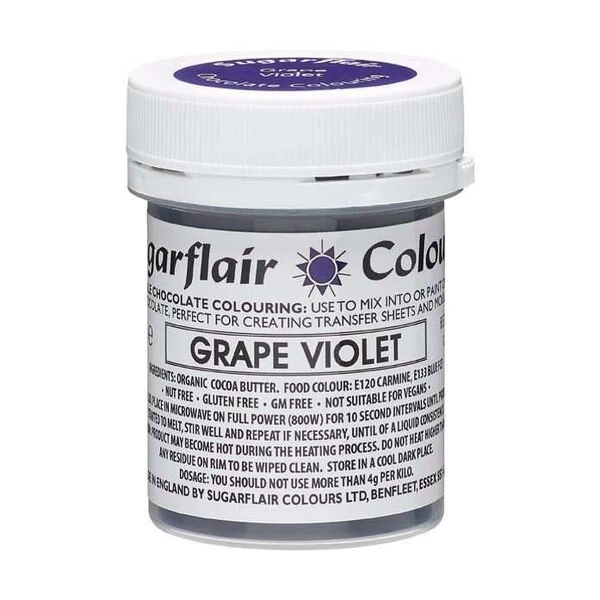SGF Farba na čokoládu fialová Grape Violet