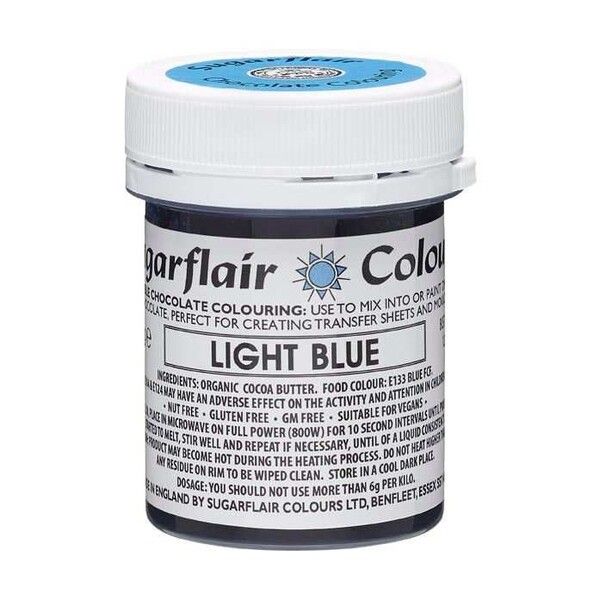 SGF Farba na čokoládu bledomodrá Light Blue