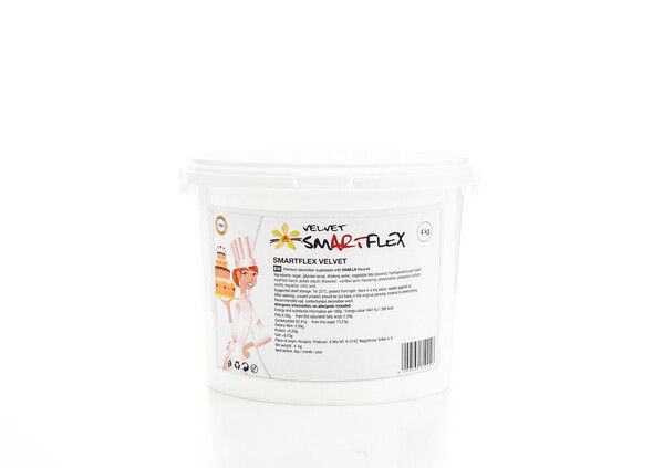 Poťahová hmota Smartflex Velvet 4kg vanilka