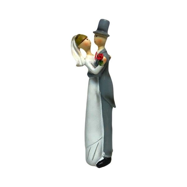 Svadobná figúrka Manželia s cylindrom