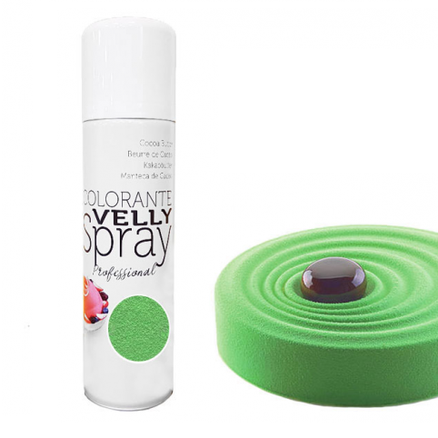 Velvet sprej efekt zamat zelený (Verde) 250ml