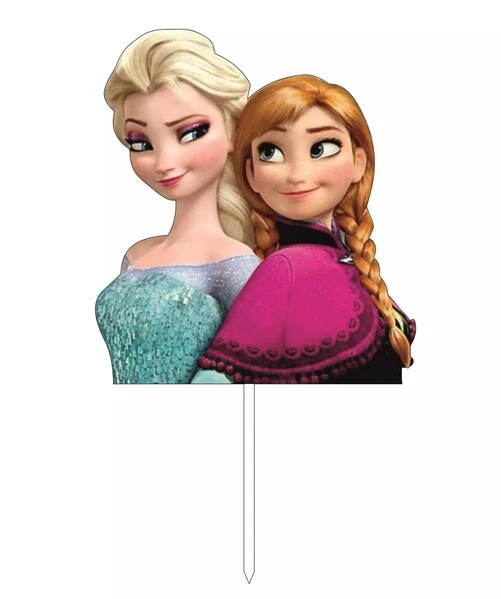 Zápich do torty Ľadové kráľovstvo Elsa a Anna