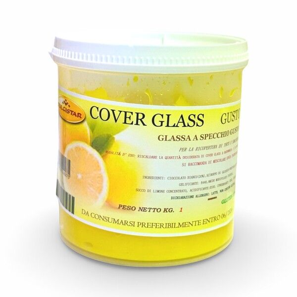 Zrkadlová glazúra Coverglass Limone (citrón) 1kg